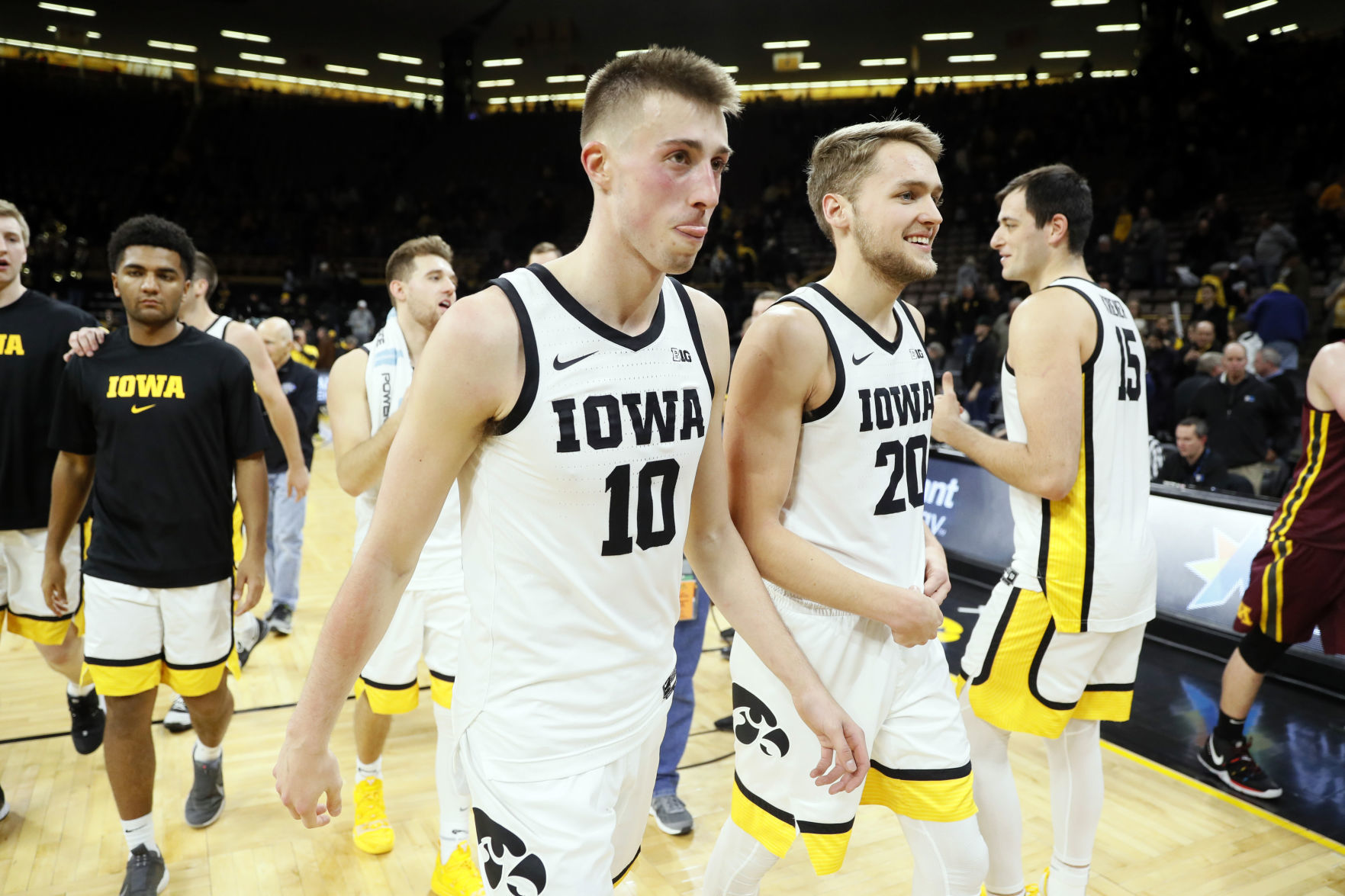 Minnesota Iowa Basketball